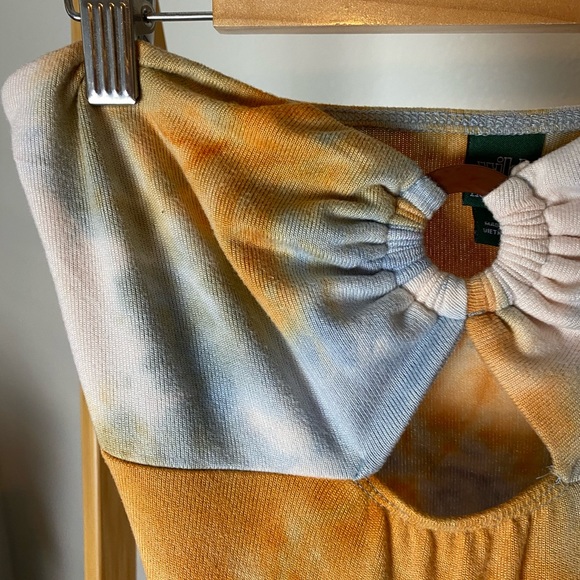 Wild Fable Tye Dye Keyhole Tube Top - Picture 4 of 9